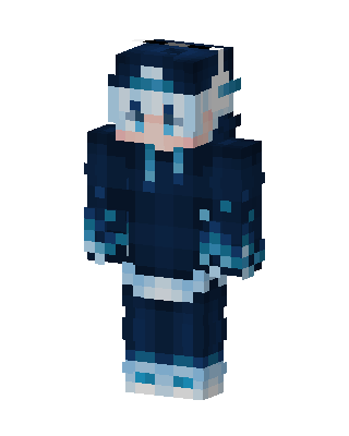 Frost Hoodie Minecraft skin