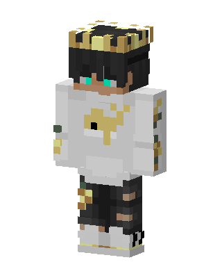 Golden Crown Prince Minecraft skin