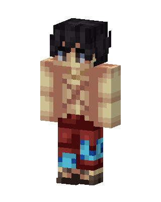 Portgas D. Ace Minecraft skin