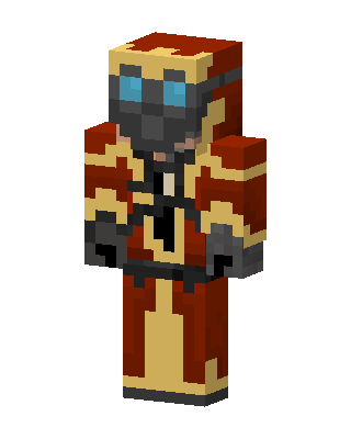 Red Fighter Boy Minecraft skin