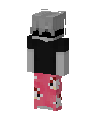 Pink Pajama Boy skin, 3D preview