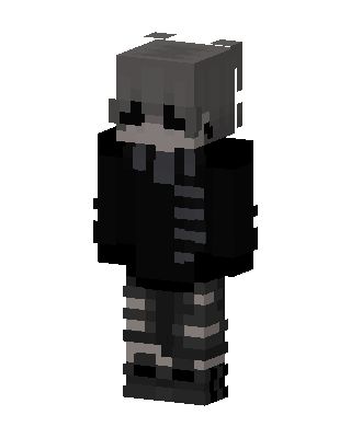 Shadow Hoodie skin, 3D preview