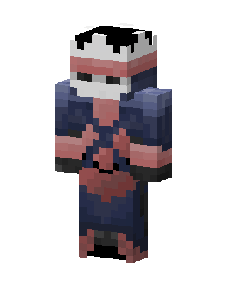 Venom Spider Minecraft blue skin