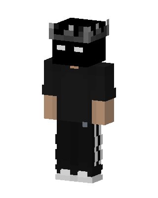 Black King skin, 3D preview