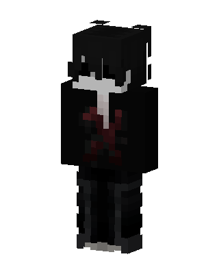 Black Villain skin, 3D preview