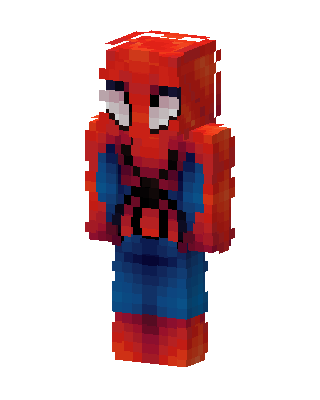 Spider-Man skin, 3D preview