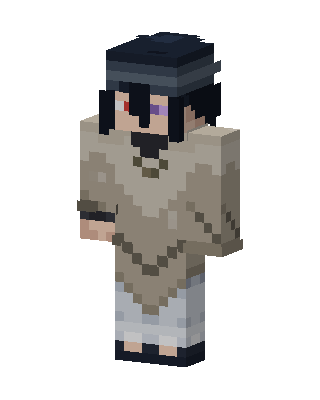 Sasuke Uchiha skin, 3D preview