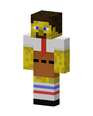 SpongeBob Minecraft skin