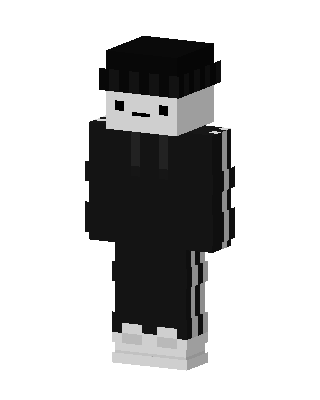 Beanie Tracksuit skin, 3D preview