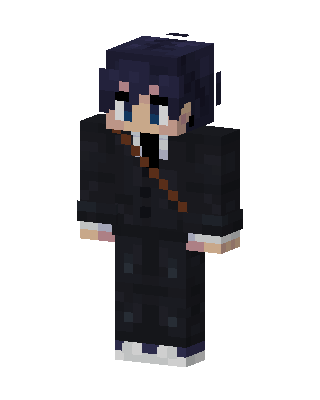 Dark Suit Boy skin, 3D preview