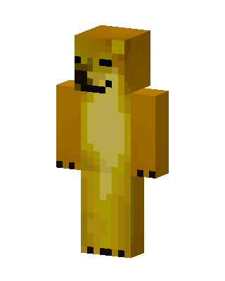 Cheems skin, 3D preview