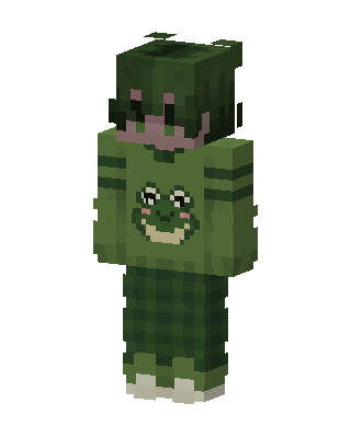 Green Mob Boy Minecraft skin