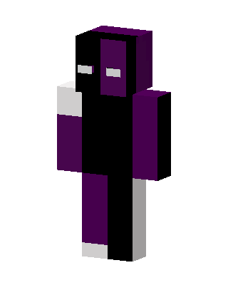 Purple Ranboo Minecraft skin