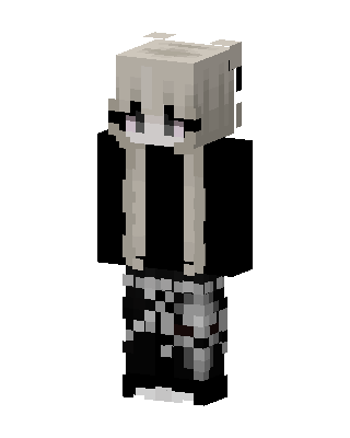 Monochrome Boy skin, 3D preview