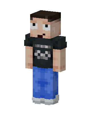 Wide Eyed Guy skin, 3D preview