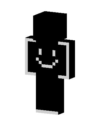 Smiley Shadow skin, 3D preview