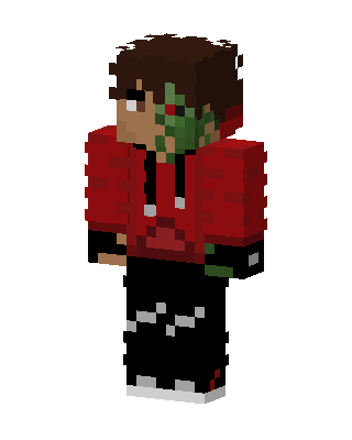 Red Player Boy Minecraft red skin