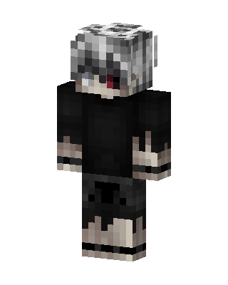 Black Emo Boy Minecraft black skin