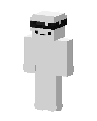 Blindfolded Ghost skin, 3D preview