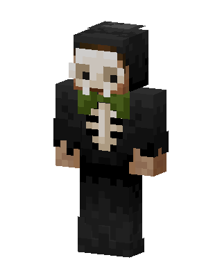 Skeleton Gentleman Minecraft skin