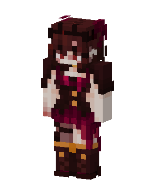 Brown Hero Girl Minecraft skin