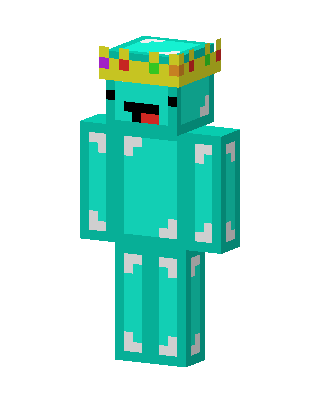 Diamond King skin, 3D preview