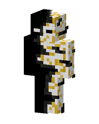 White Mob Boy skin, 3D preview
