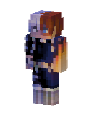 Shoto Todoroki Minecraft skin