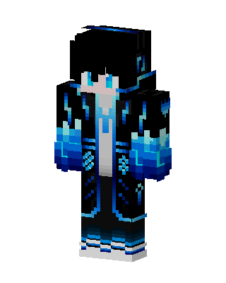 Black Hero Boy Minecraft black skin