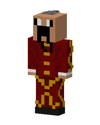 Red King skin, 3D preview