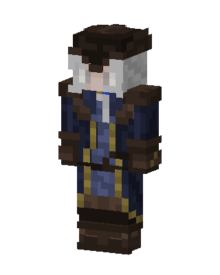 Navy Captain Minecraft skin