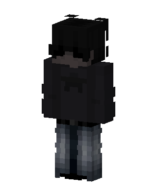 Shadow Hoodie skin, 3D preview