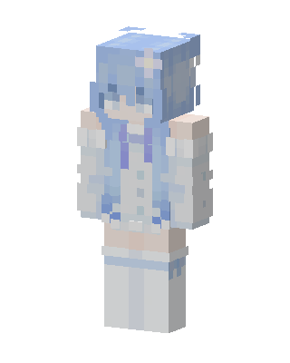 Frost Maiden skin, 3D preview