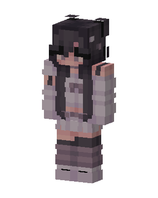 Cozy Bear Girl Minecraft skin