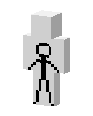 Stick Figure Minecraft skin