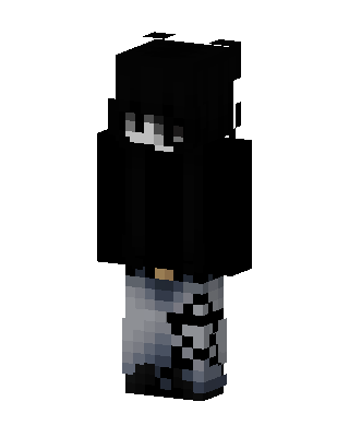 Shadow Hoodie skin, 3D preview