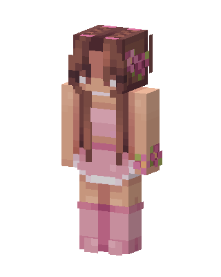 Blossom Ballerina skin, 3D preview