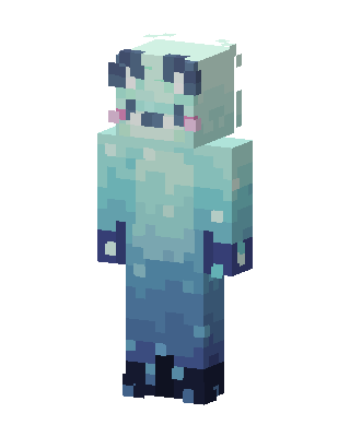 Frost Critter skin, 3D preview