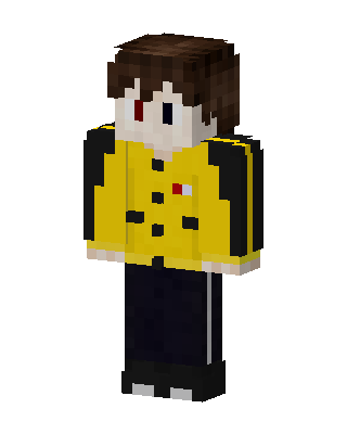 Yellow Jacket Kid skin, 3D preview