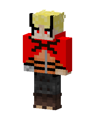 Baryon Mode Naruto Minecraft skin