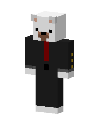 Polar Bear Gentleman skin, 3D preview