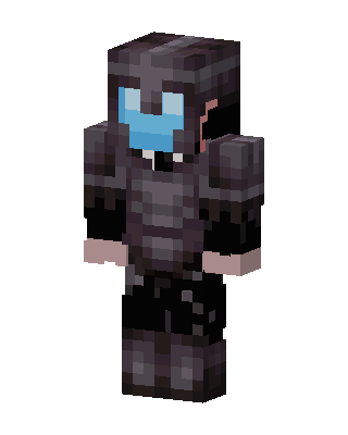 Gray Masked Villain Boy Minecraft skin