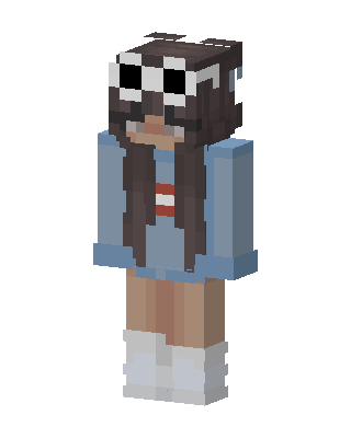 Goggle Girl Minecraft skin