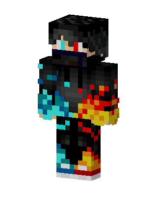 Fire And Ice skin, 3D preview
