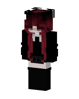Crimson Goth skin, 3D preview
