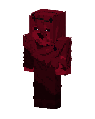Red Villain Boy Minecraft demon skin