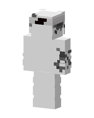 Polar Bear skin, 3D preview