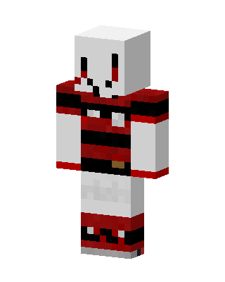Underfell Papyrus skin, 3D preview