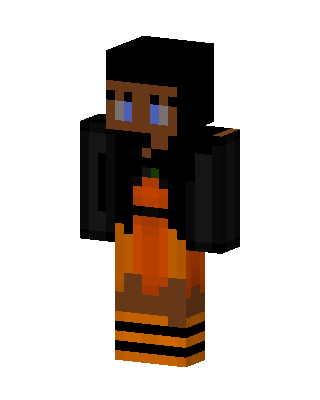 Pumpkin Hoodie Minecraft skin