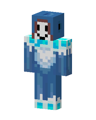 Frost Ghost skin, 3D preview